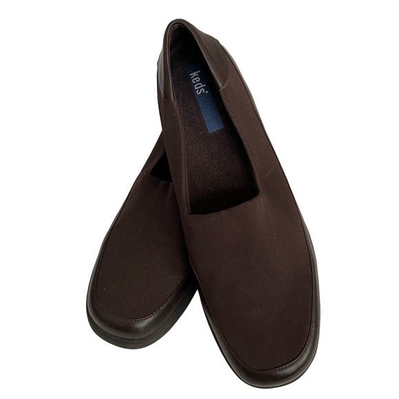 Keds Shoes Keds Brown Loafers With Soft Top And Leather Sides Great Condition Size 75 Poshmark